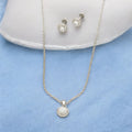 J Pearls Sophisticated 925 Silver Pendant Set | Grocsy