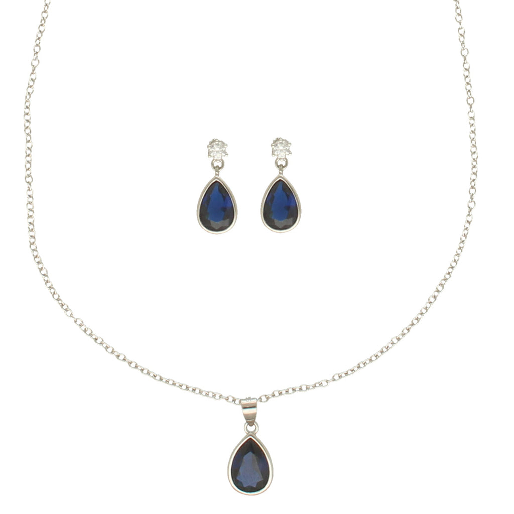 J Pearls Intricate 925 Silver Designer Pendant Set | Grocsy