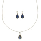 J Pearls Intricate 925 Silver Designer Pendant Set | Grocsy