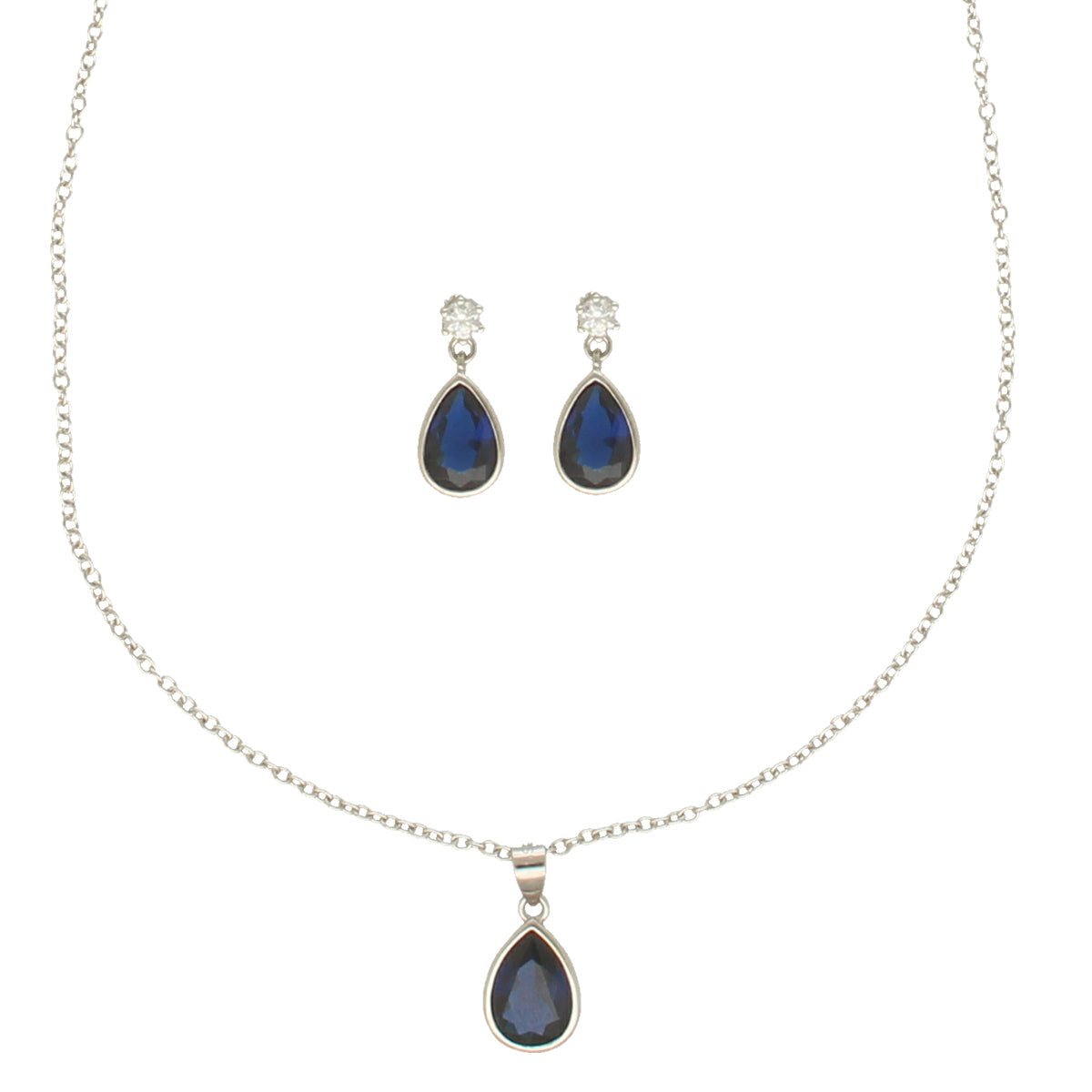 J Pearls Intricate 925 Silver Designer Pendant Set | Grocsy