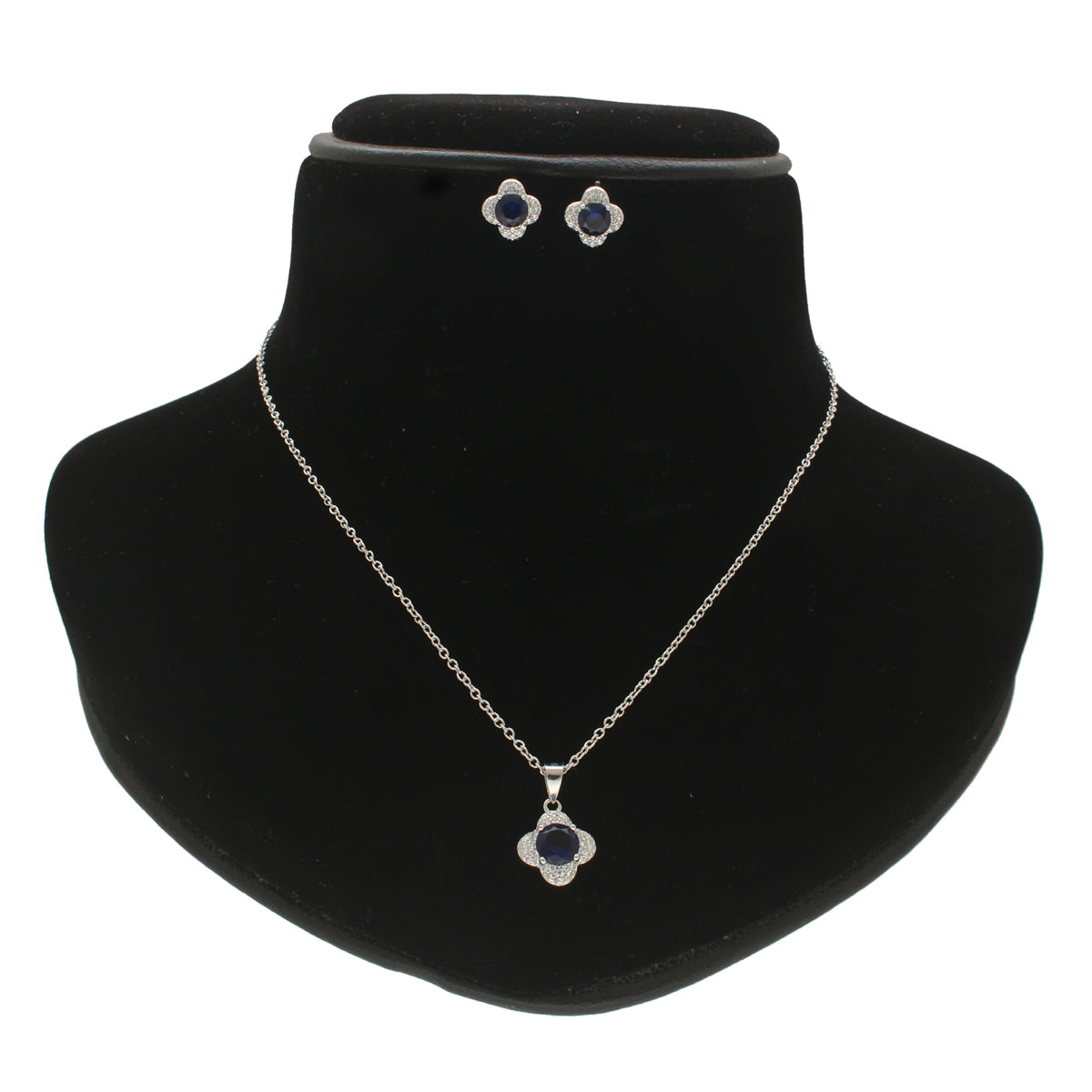 J Pearls Minimalist 925 Silver Pendant Set | Grocsy