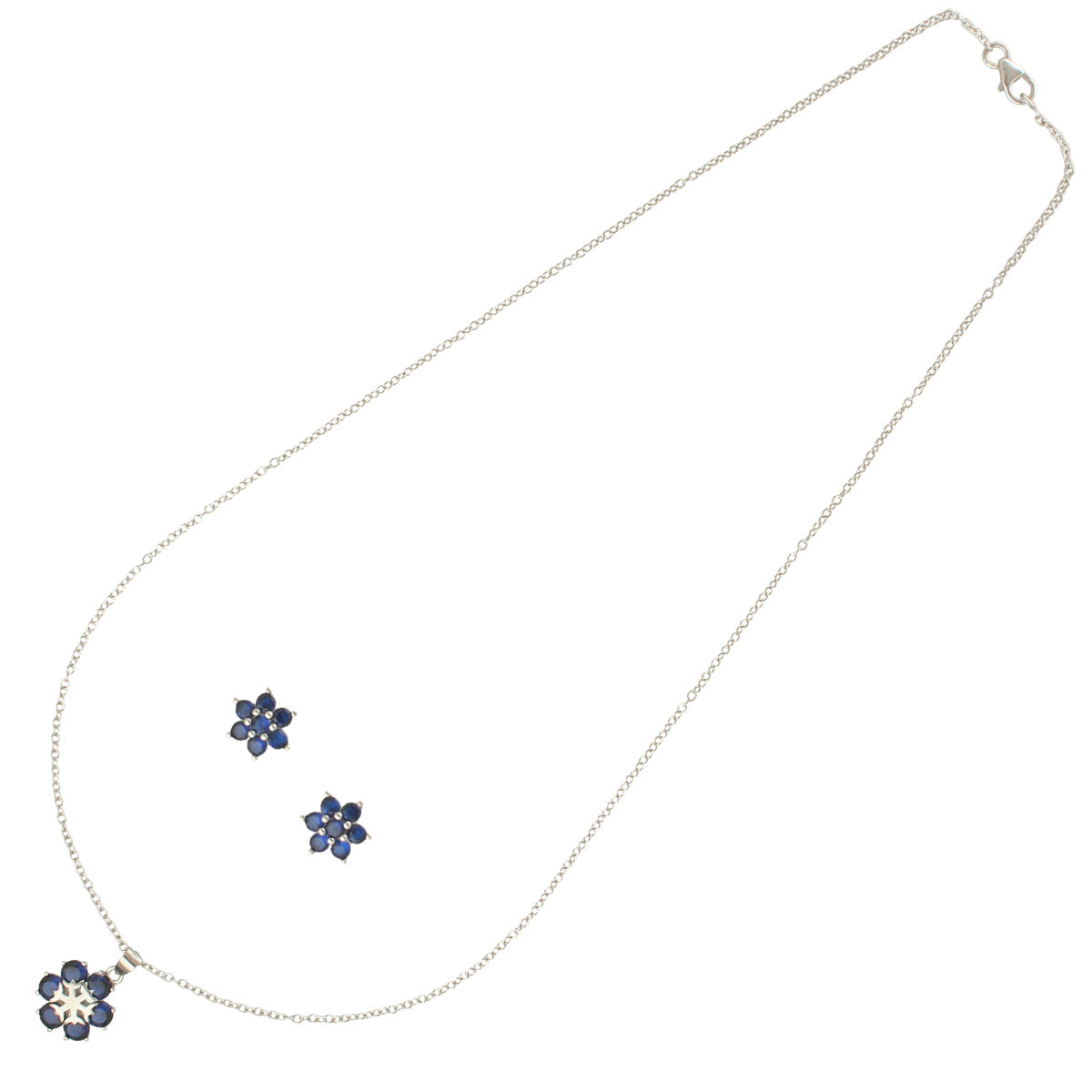 J Pearls Trendy 925 Silver Pendant Set | Grocsy
