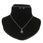 J Pearls Trendy 925 Silver Pendant Set | Grocsy