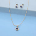 J Pearls Classic 925 Silver Pendant Set | Grocsy