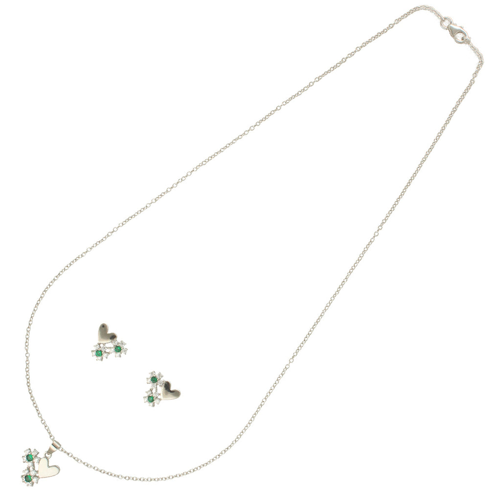J Pearls Designer 925 Silver Pendant Set Jewelry | Grocsy