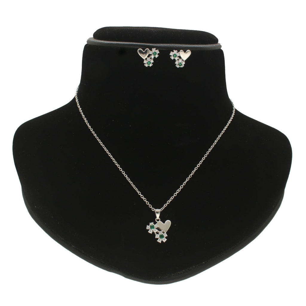 J Pearls Designer 925 Silver Pendant Set Jewelry | Grocsy