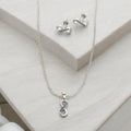 J Pearls Artistic 925 Sterling Silver Pendant Set | Grocsy