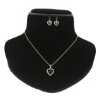 J Pearls Unique 925 Sterling Silver Pendant Set | Grocsy