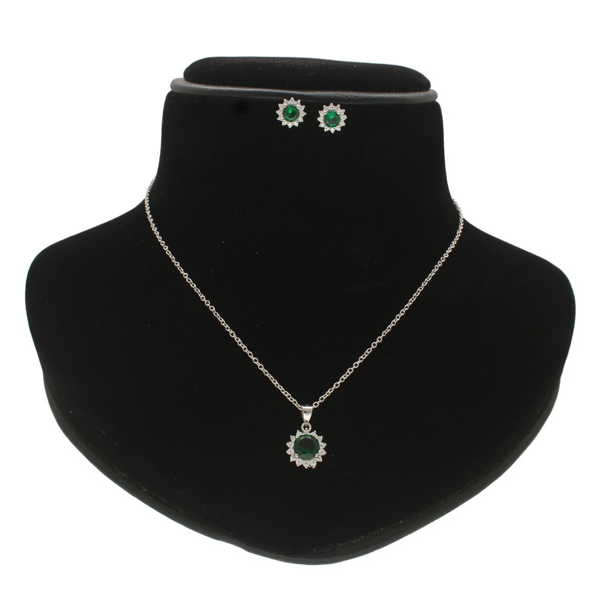 J Pearls Contemporary 925 Silver Pendant Set | Grocsy