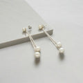J Pearls Trendy 925 Silver Earrings