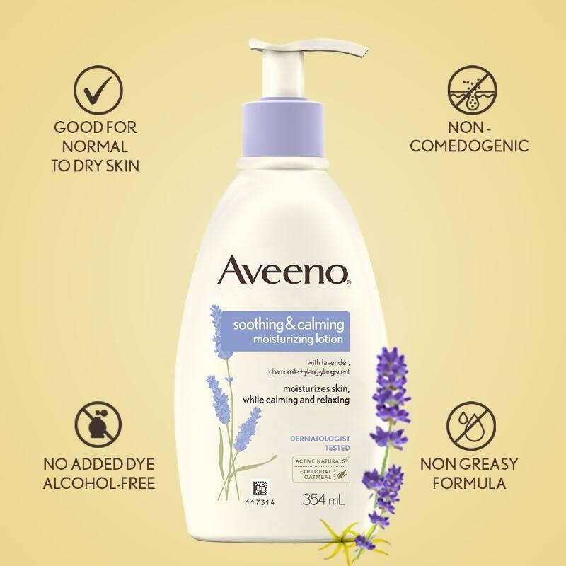 Aveeno Soothing & Calming Moisturizing Lotion | Grocsy