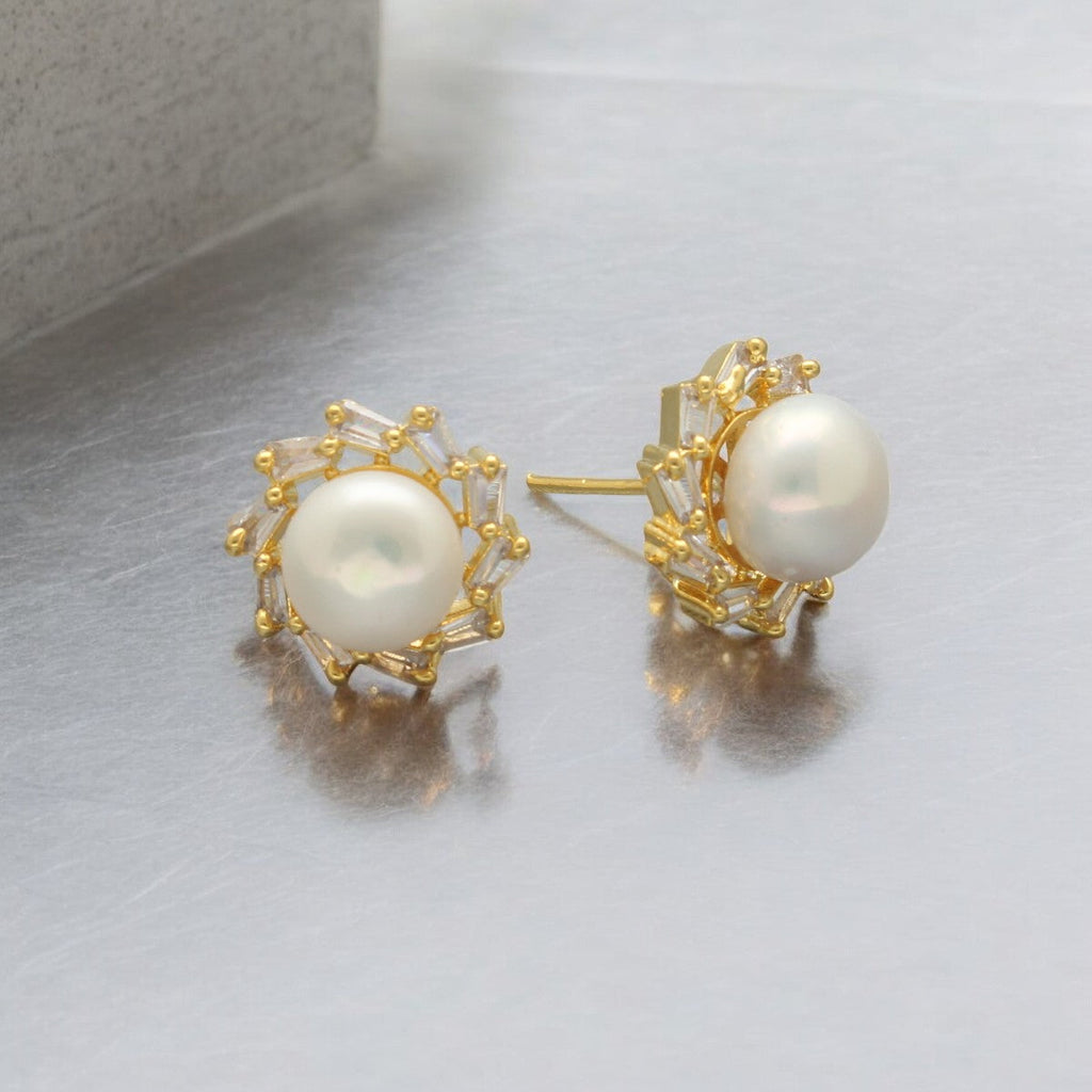 J Pearls Caralin Pearl Earrings Pack 2