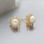 J Pearls Caralin Pearl Earrings Pack 2