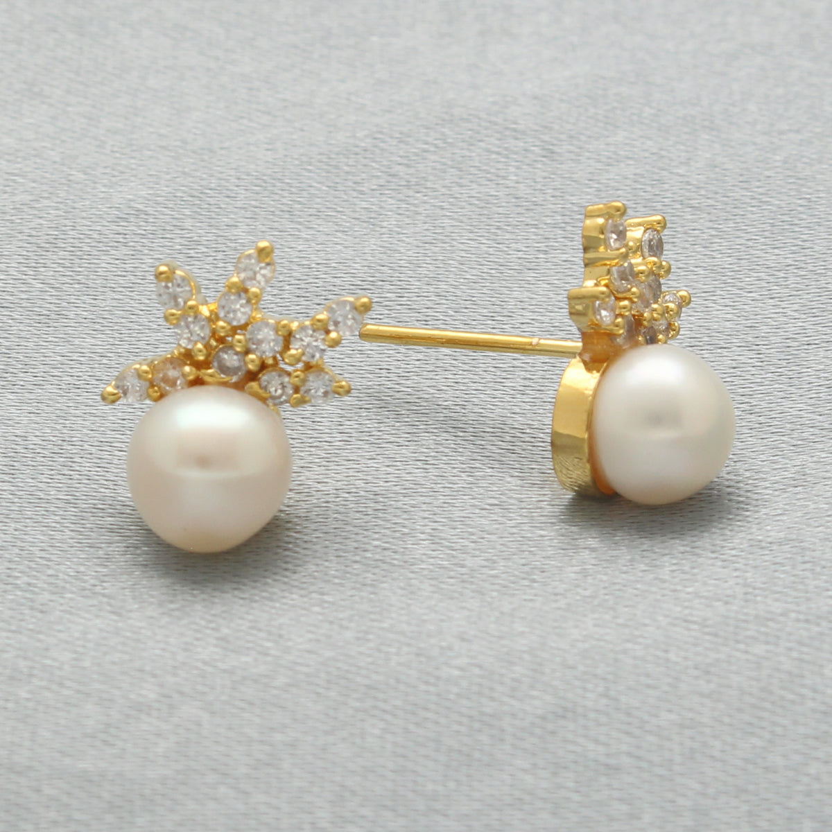 J Pearls Zuri Pearl Earrings Pack 4