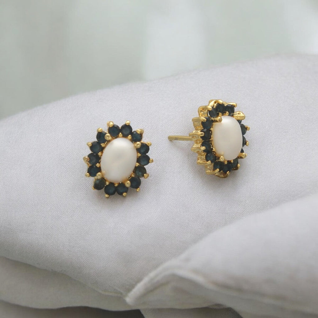 J Pearls Lubov Pearl Earrings Pack 4