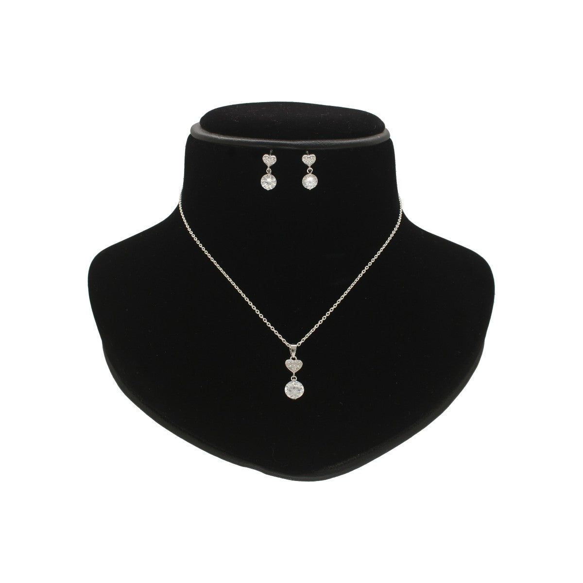 J Pearls Adora 925 Silver Pendant Set | Grocsy