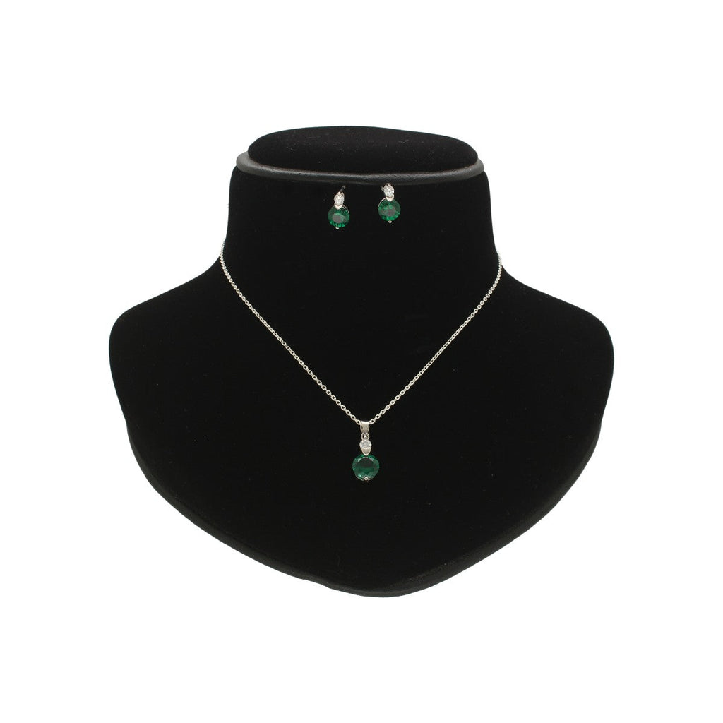 J Pearls Xeni 925 Silver Pendant Set | Grocsy