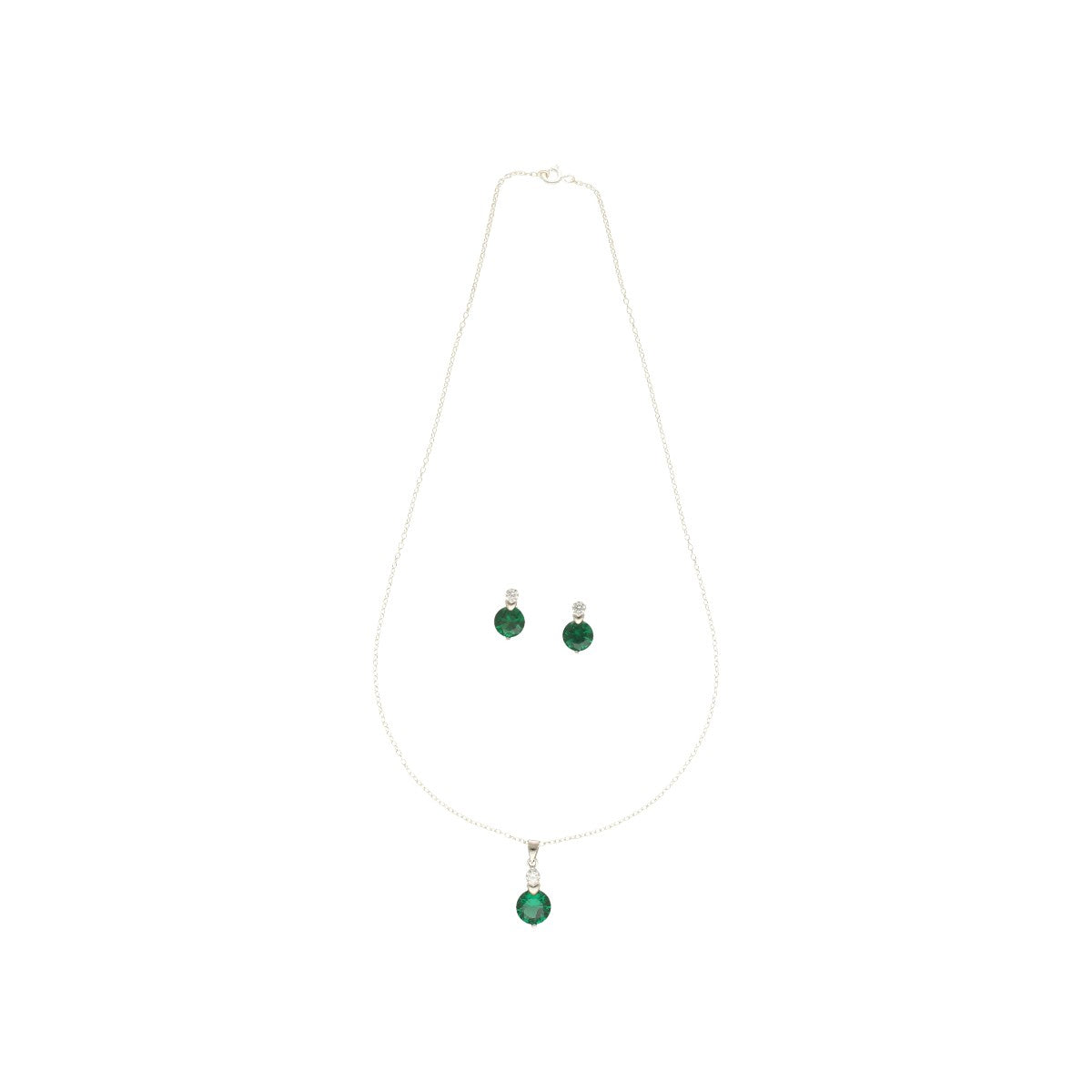 J Pearls Xeni 925 Silver Pendant Set | Grocsy