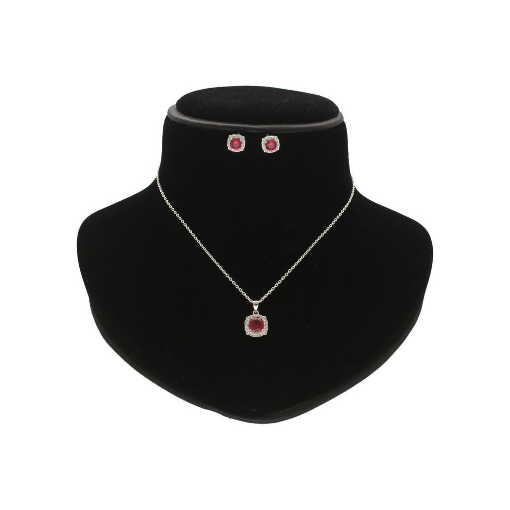 J Pearls Brielle 925 Silver Pendant Set | Grocsy