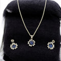 J Pearls Divin 925 Silver Pendant Set | Grocsy