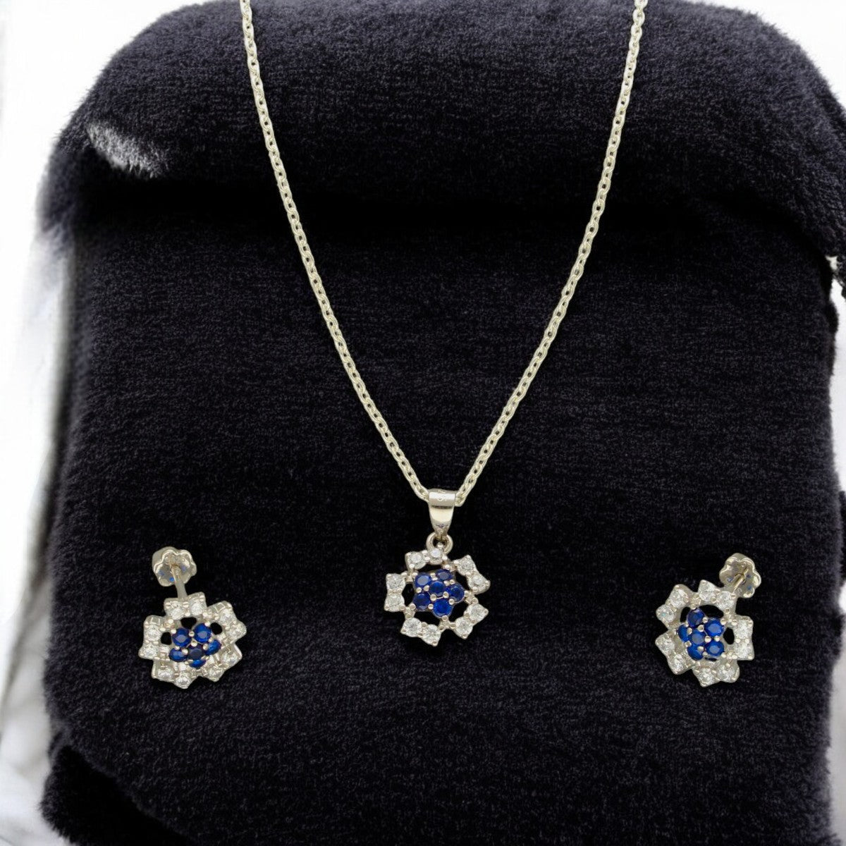 J Pearls Divin 925 Silver Pendant Set | Grocsy