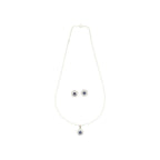 J Pearls Divin 925 Silver Pendant Set | Grocsy
