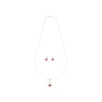 J Pearls Roye 925 Silver Pendant Set | Grocsy