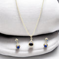 J Pearls Valerie 925 Silver Pendant Set | Grocsy