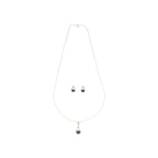 J Pearls Valerie 925 Silver Pendant Set | Grocsy