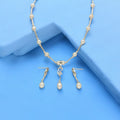 J Pearls Jivika Pearl Pendant Set | Grocsy