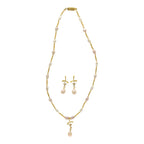 J Pearls Esita Pearl Pendant Set | Grocsy
