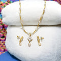 J Pearls Elysian Pearl Pendant Set | Grocsy