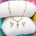 J Pearls Remy Pearl Pendant Set | Grocsy