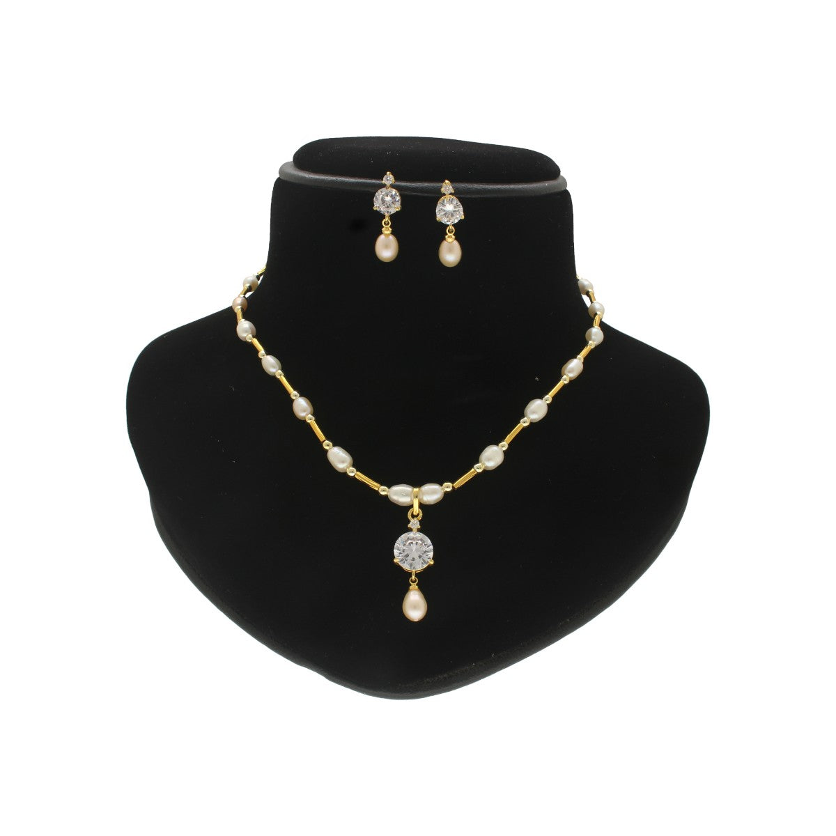 J Pearls Remy Pearl Pendant Set | Grocsy