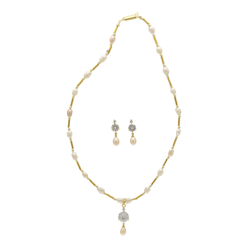J Pearls Remy Pearl Pendant Set | Grocsy