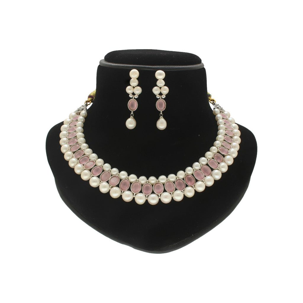 J Pearls Zuri Pearl Choker Set | Grocsy