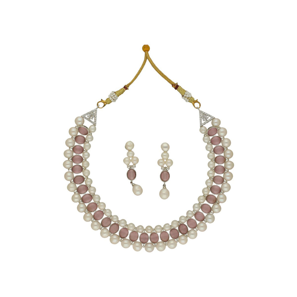 J Pearls Zuri Pearl Choker Set | Grocsy