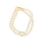 J Pearls Caralin Dual Line Pearl Bracelet