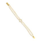 J Pearls Ovia Dual Line Pearl Bracelet