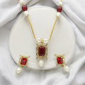 J Pearls Elysia Pearl Pendant Set | Grocsy