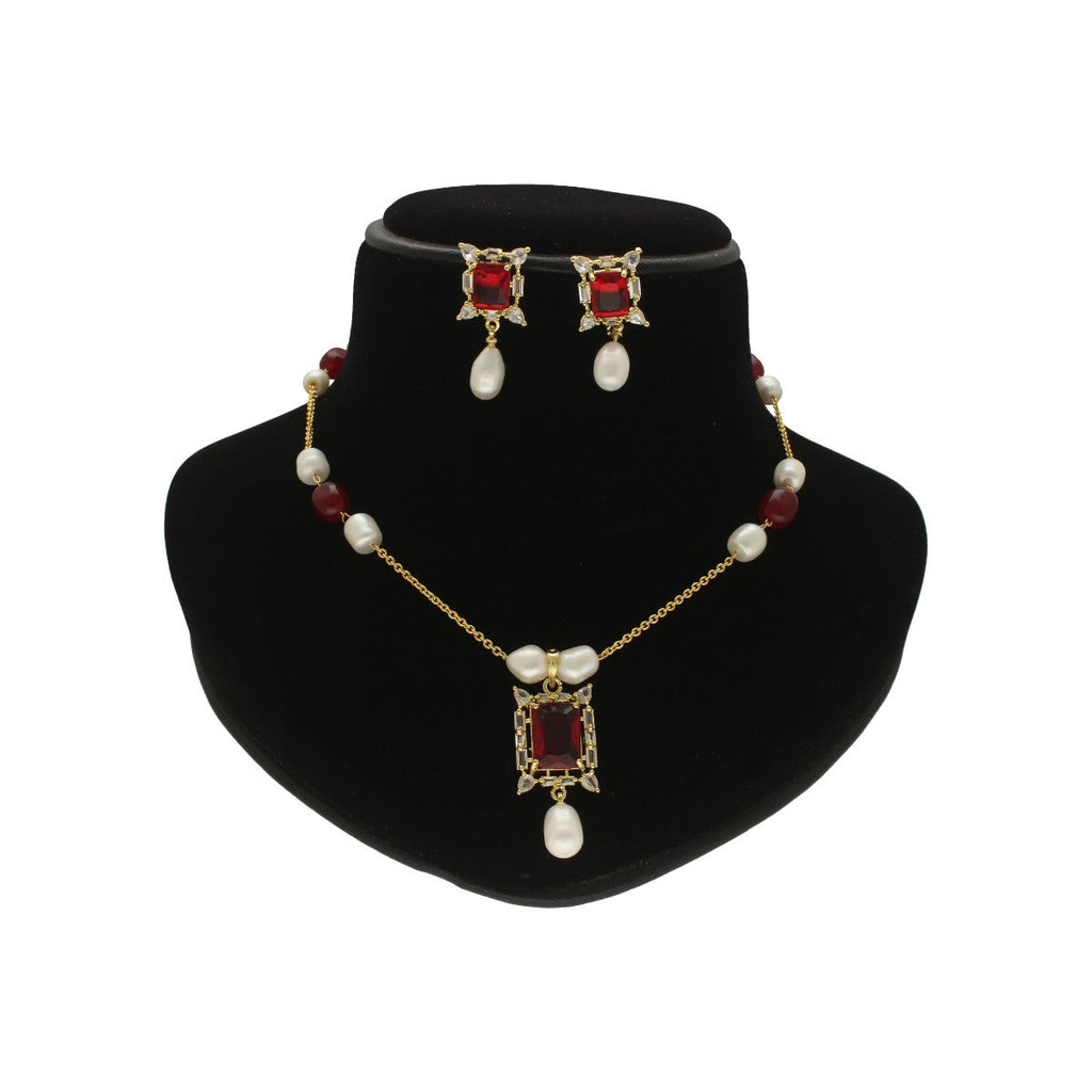 J Pearls Elysia Pearl Pendant Set | Grocsy