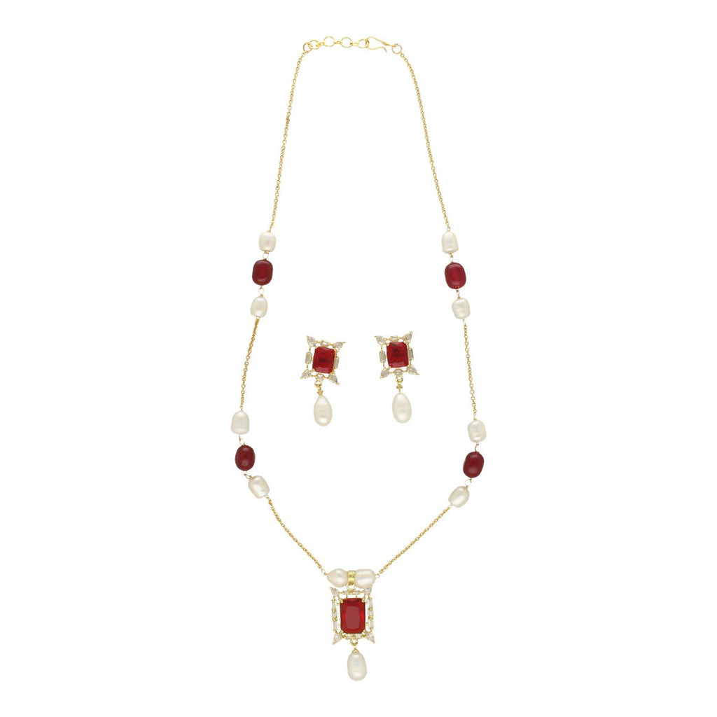J Pearls Elysia Pearl Pendant Set | Grocsy