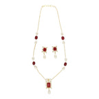 J Pearls Elysia Pearl Pendant Set | Grocsy