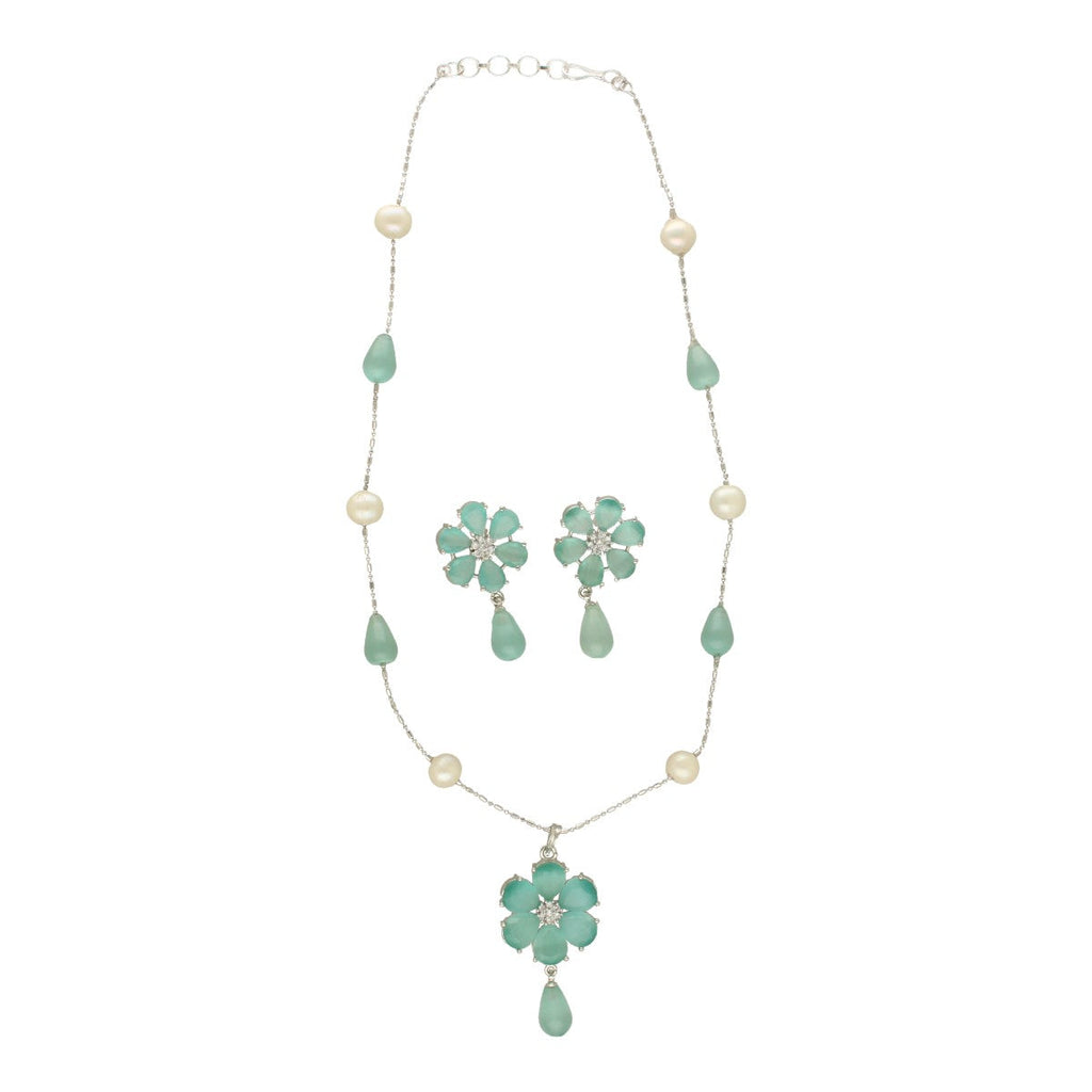 J Pearls Carali Pearl Pendant Set | Grocsy
