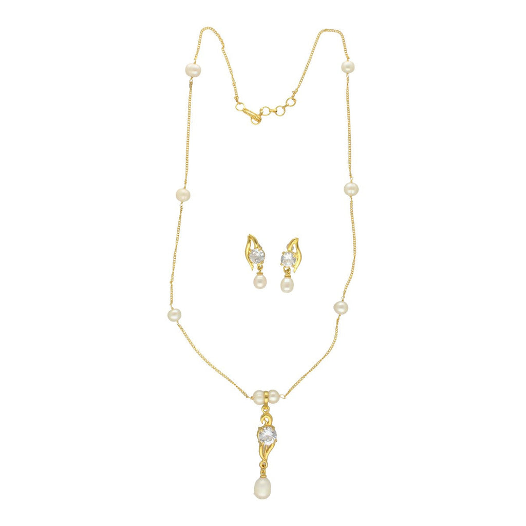 J Pearls Zoey Pearl Pendant Set | Grocsy