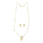 J Pearls Vivita Pearl Pendant Set | Grocsy
