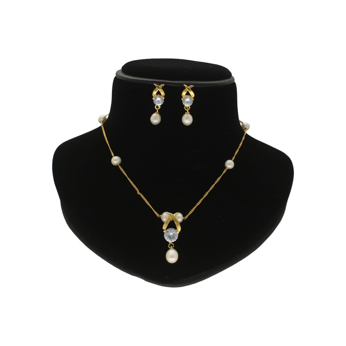 J Pearls Eira Pearl Pendant Set | Grocsy