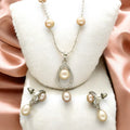 J Pearls Tasha Pearl Pendant Set | Grocsy