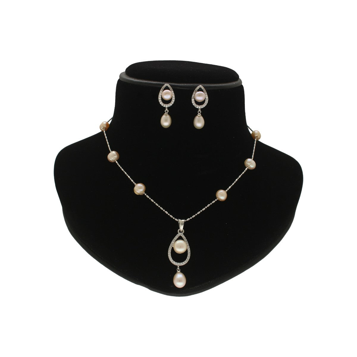 J Pearls Tasha Pearl Pendant Set | Grocsy