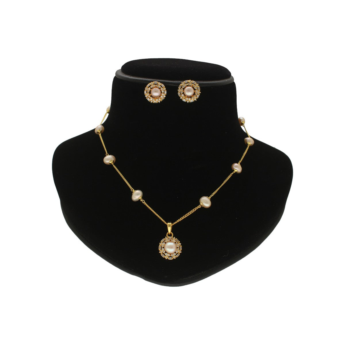 J Pearls Orvele Pearl Pendant Set | Grocsy